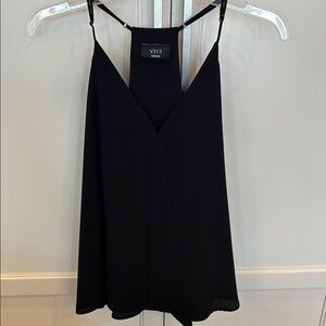 Vici Black Backless Camisole Top